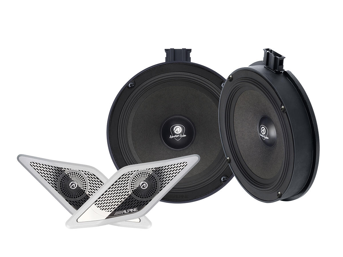 2-utas hangszórókészlet 6½" / 16,5 cm Volkswagen Crafter 2 és MAN TGE modellekhez