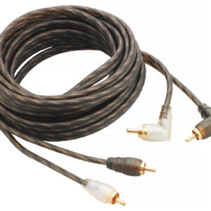 RCA kábel (5 m, 90°-os szögcsatlakozó)